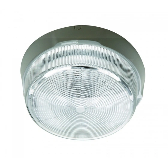 Plafon RONDO 2 100W E27 KLOSZ PRZEZROCZYSTY BIAŁY