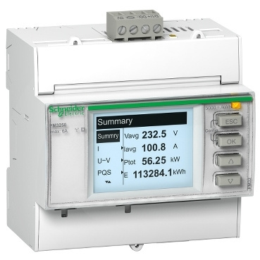 Miernik parametrów sieci PM3250 2DI-2DO Modbus