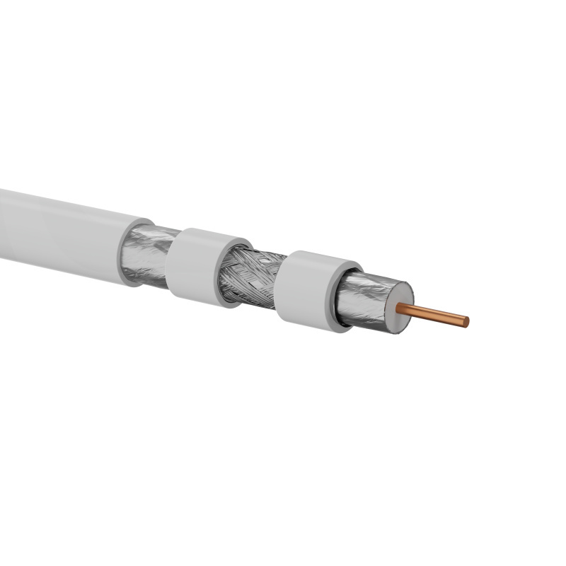 PRZEWÓD KONCENTRYCZNY RG6 75OM 1,13/4,8/6,80 RGTEC PVC ECA 500M TRISET /A-LAN TECHNOLOGIE/